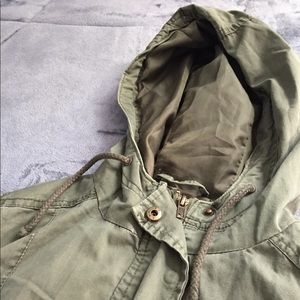 Green Drawstring Jacket